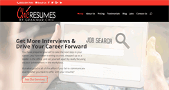 Desktop Screenshot of professionalresumewriters.net